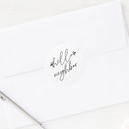 Adesivo Promocional de Imóveis Vizinho