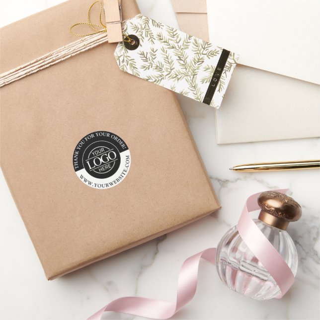 Adesivo Promocional de logotipo rodada para empresas perso (Presentear)