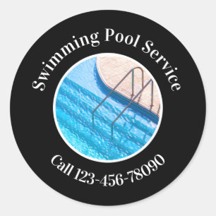 Adesivo Promocional de Piscina profissional
