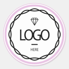 Adesivo Promocional Logotipo Personalizado Embalagem de Qu