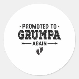 Adesivo Promovido A Grumpa Novamente Avós De Byby