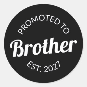 Adesivo Promovido a Irmão Est 2027 Big Brother Eu