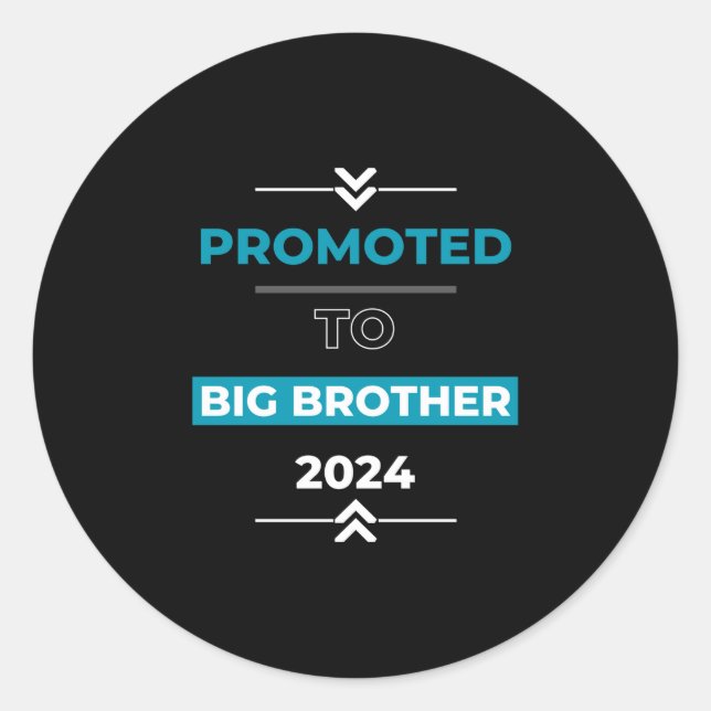 Adesivo Promovido ao Big Brother 2024 (Frente)