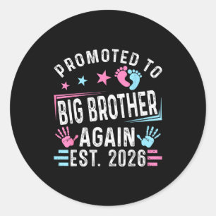 Adesivo Promovido ao Big Brother Novamente Est. 2026 Vinta