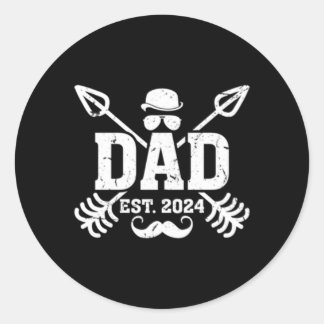 Adesivo Promovido Ao Dia de os pais De Novo papai Em Breve