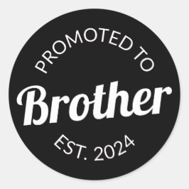 Adesivo Promovido Ao Irmão Est. 2024 I