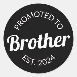 Adesivo Promovido Ao Irmão Est. 2024 I