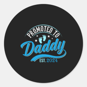 Adesivo Promovido ao pai pai 2024 para 2024