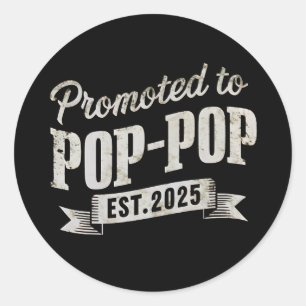 Adesivo Promovido Para Pop-Pop No Est 2025, Pop De Pop De
