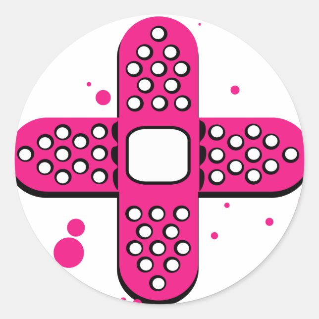 Adesivo Prona em caso de acidente | Ajuda Banda | Versão 2 (Frente)