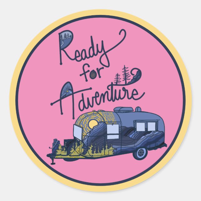 Adesivo Pronto para Adventure Sticker (Frente)