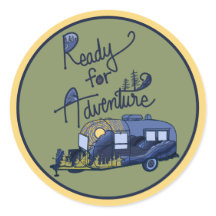 Pronto para Adventure Sticker