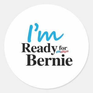 Adesivo Pronto para Bernie 2016