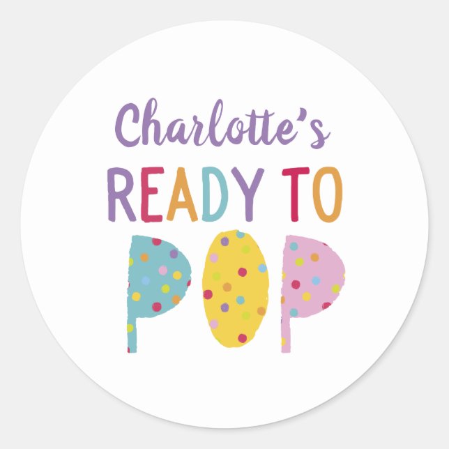 Adesivo Pronto para Doença de Pop (Frente)