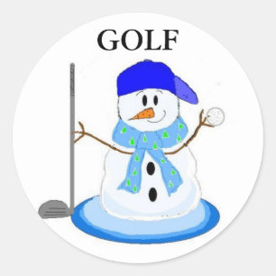 Adesivo Pronto Para Jogar Golfe