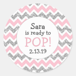 Adesivo Pronto para o Chá de fraldas Favorecer a brilho pr