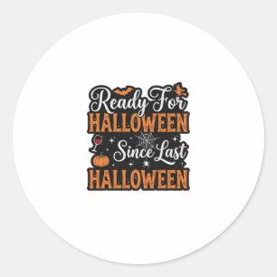 Adesivo Pronto Para O Halloween Desde O Último Halloween V