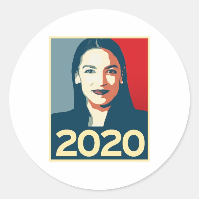 Adesivo Propaganda AOC 2020 (Frente)