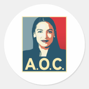 Adesivo Propaganda AOC 2024
