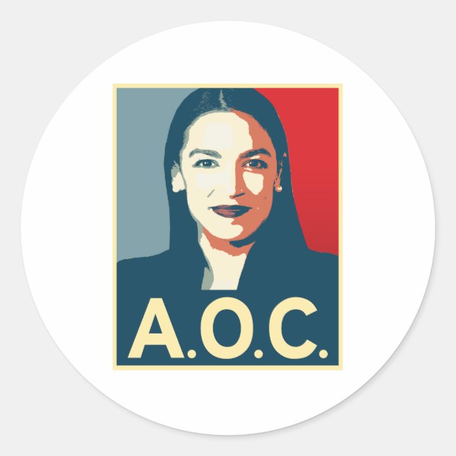Adesivo Propaganda AOC 2024 (Frente)
