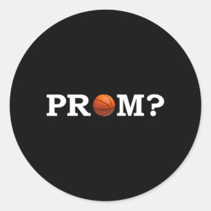 Adesivo Proposta de Baile de Basquete