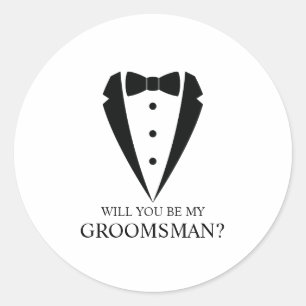 Adesivo Proposta de Padrinho de casamento Personalizado de