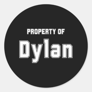 Adesivo Propriedade De Dylan Funny Bachelorette Gifts Para