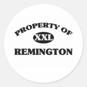 Adesivo Propriedade de REMINGTON