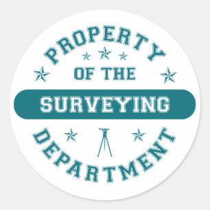 Adesivo Propriedade do departamento de exame