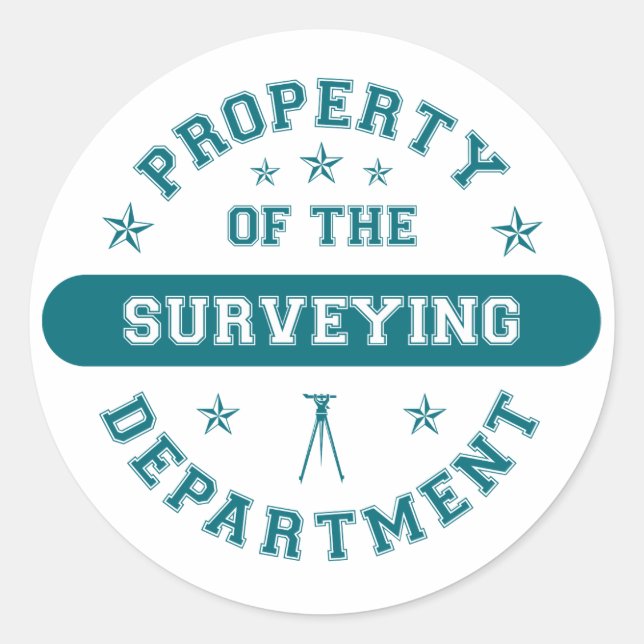 Adesivo Propriedade do Departamento de Inquérito (Frente)