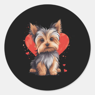 Adesivo Proprietário de Yorkie Mamãe Papai Yorkshire Terri