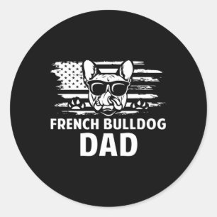 Adesivo Proprietário do Cão-Presente do Pai Bulldog French