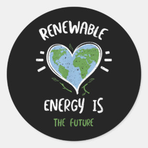 Adesivo Proteção Ambiental - A Energia Renovável É T...