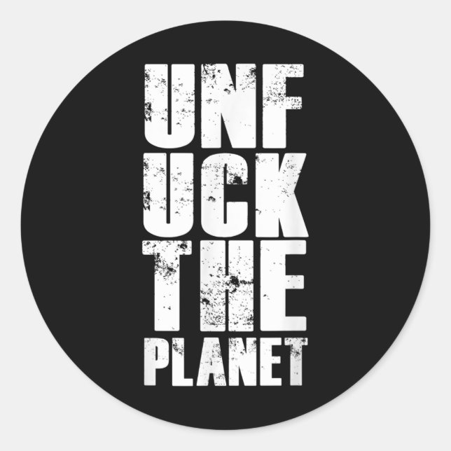 Adesivo Proteção ambiental Ambiente Planeta Ambiente (Frente)