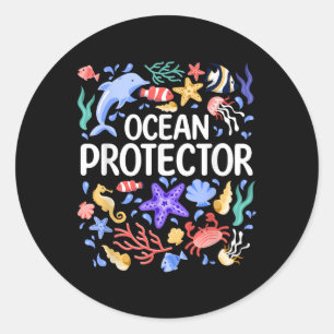 Adesivo Proteção Ambiental, Conservação Da Natureza, Oce
