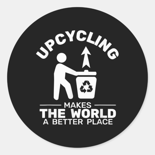 Adesivo Proteção ambiental do Reciclagem de subida de bici (Frente)