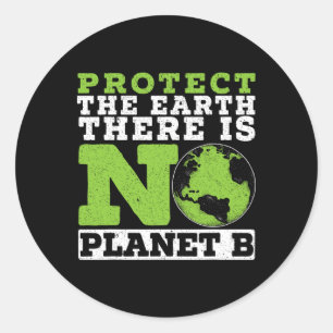 Adesivo Proteger A Terra Não Há Ambiente Do Planeta B