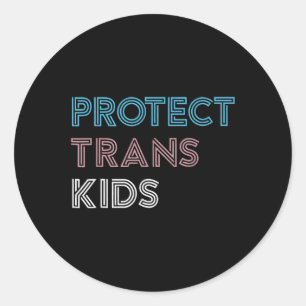 Adesivo Proteger o amor das crianças trans é amor lgbt Gay