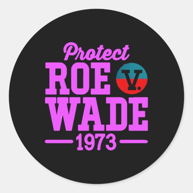 Adesivo proteger roe v wade 6 (Frente)