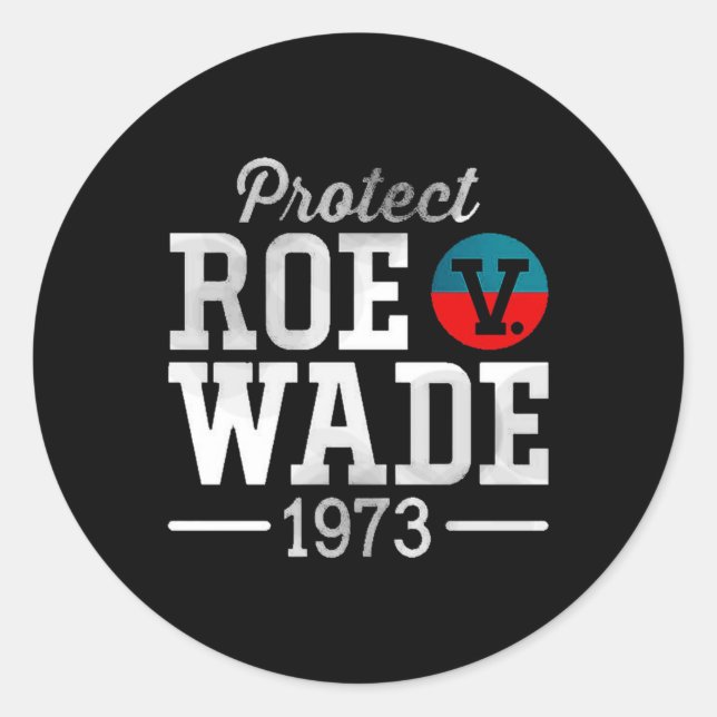 Adesivo proteger roe v wade 8 (Frente)