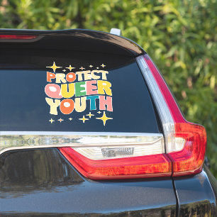 Adesivo Proteja Jovens Queer Proteja Crianças Trans LGBTQ