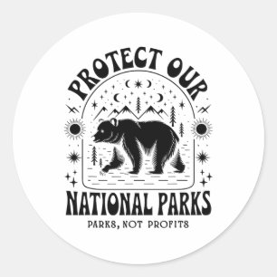 Adesivo Proteja Nossos Parques Nacionais Desfinancie Doge