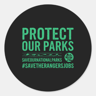 Adesivo Proteja Nossos Parques Salvem Nossos Parques Nacio