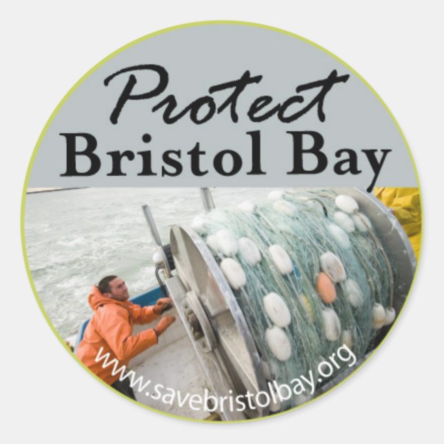 Adesivo Proteja o compartimento de Bristol (Frente)