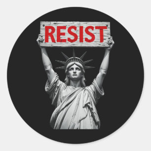 Adesivo Protesto anti Trump Resistir a Trump Protesto Anti