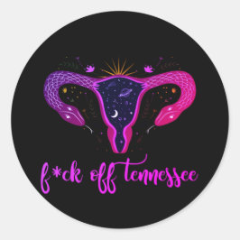 Adesivo Protesto do útero Celestial sobre o Aborto do Tenn