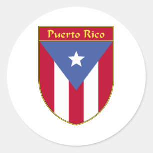 Adesivo Protetor da bandeira de Puerto Rico