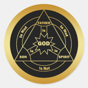 ADESIVO PROTETOR DOURADO DA TRINDADE SANTAMENTE