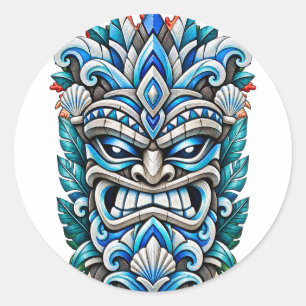 Adesivo Protetor Tiki de Gelo Azul