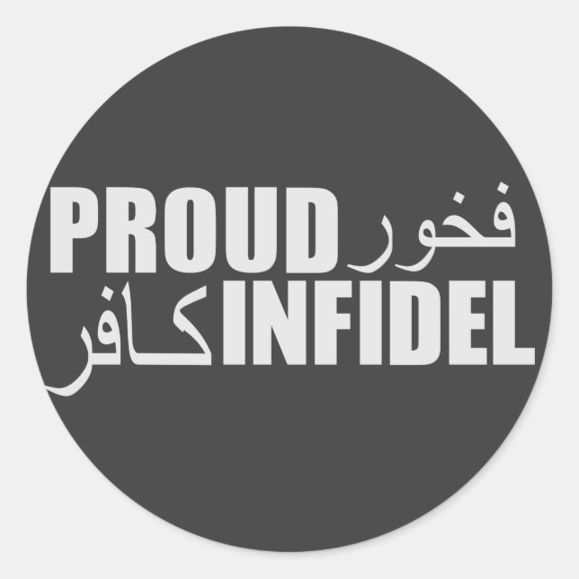 Adesivo Proud Infidel (Frente)